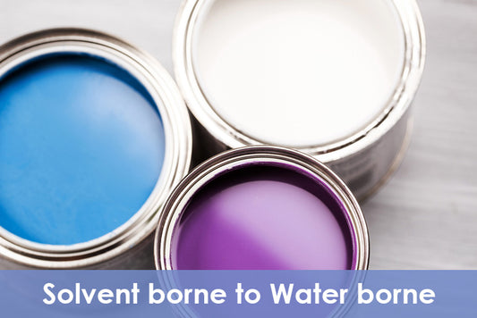 Switching from Solventborne to Waterborne Coatings in Industrial Applications